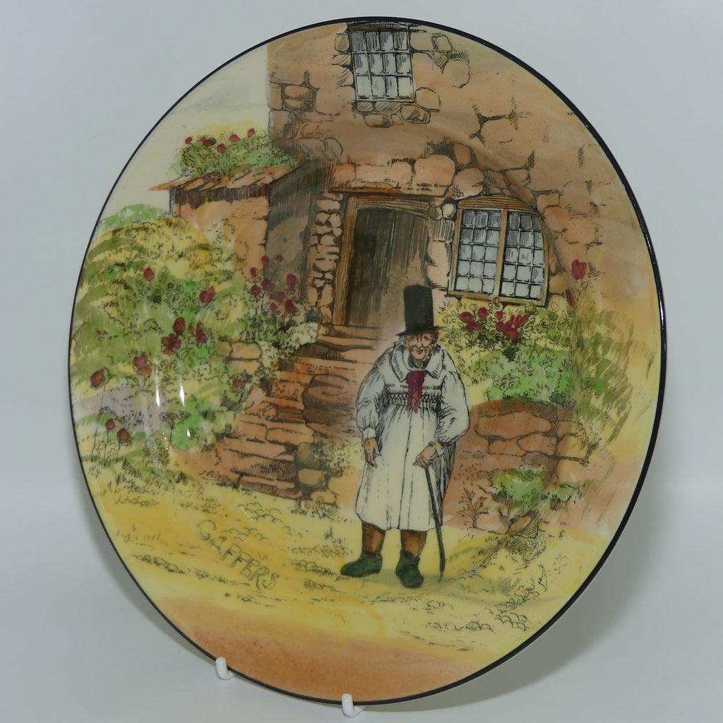 Royal Doulton Gaffers plate D4210 | Mint | 24cm