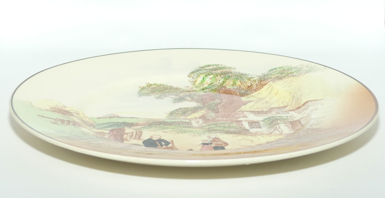 Royal Doulton Rustic England round plate D6297 | #1