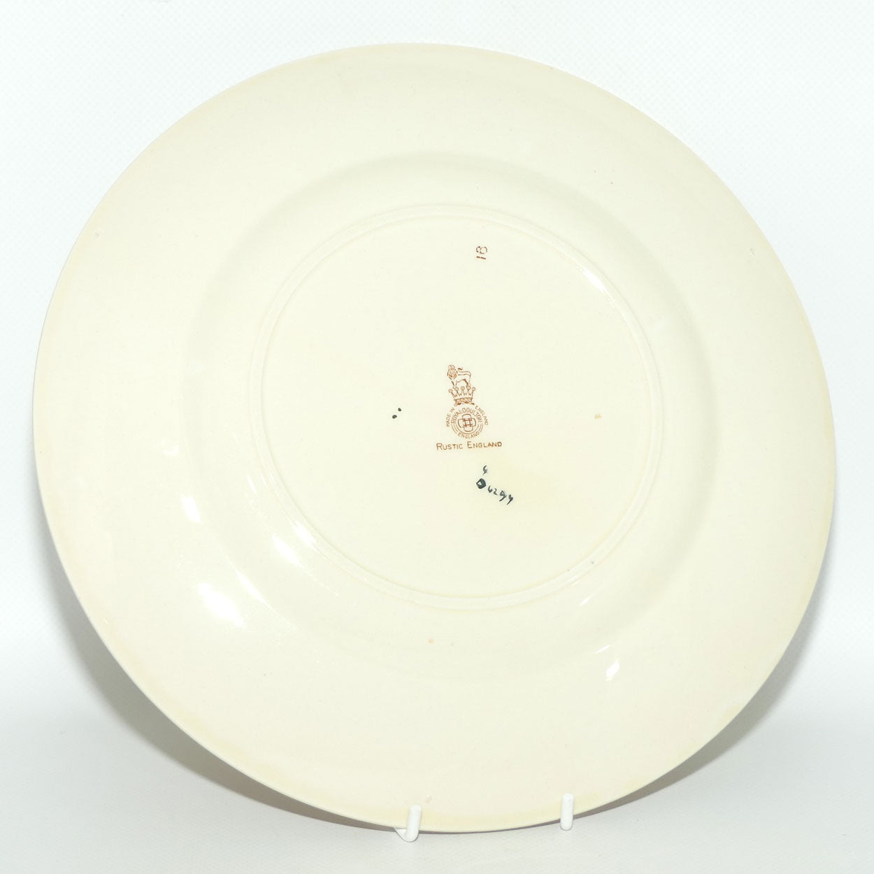 Royal Doulton Rustic England round plate D6297 | #1