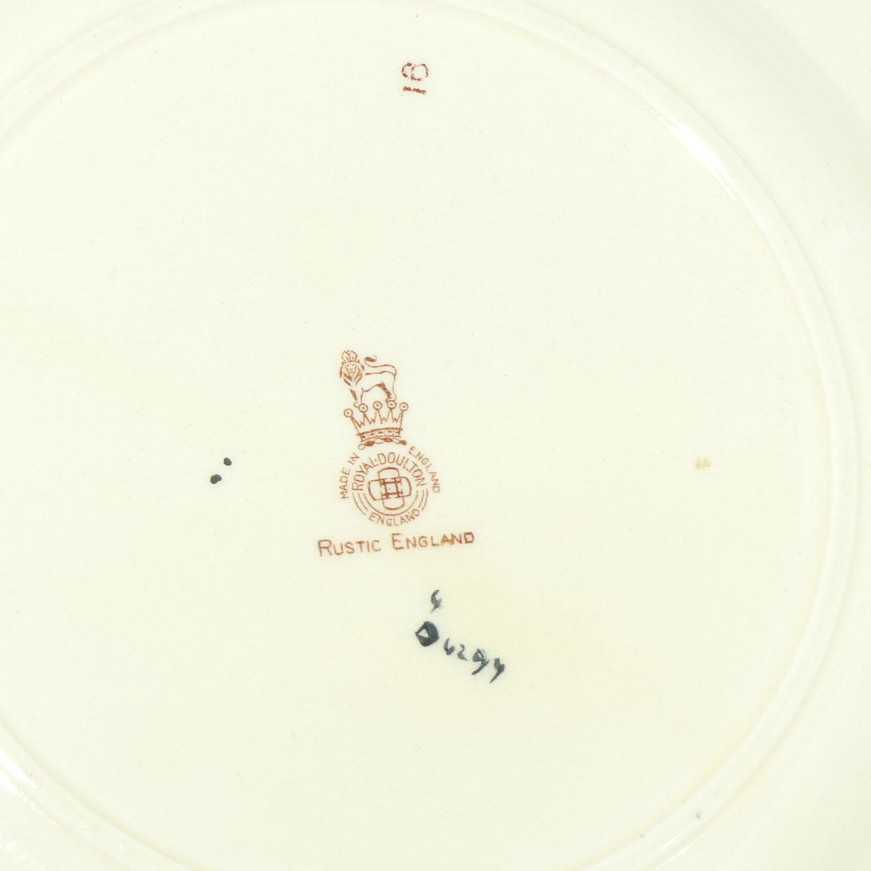 Royal Doulton Rustic England round plate D6297 | #1