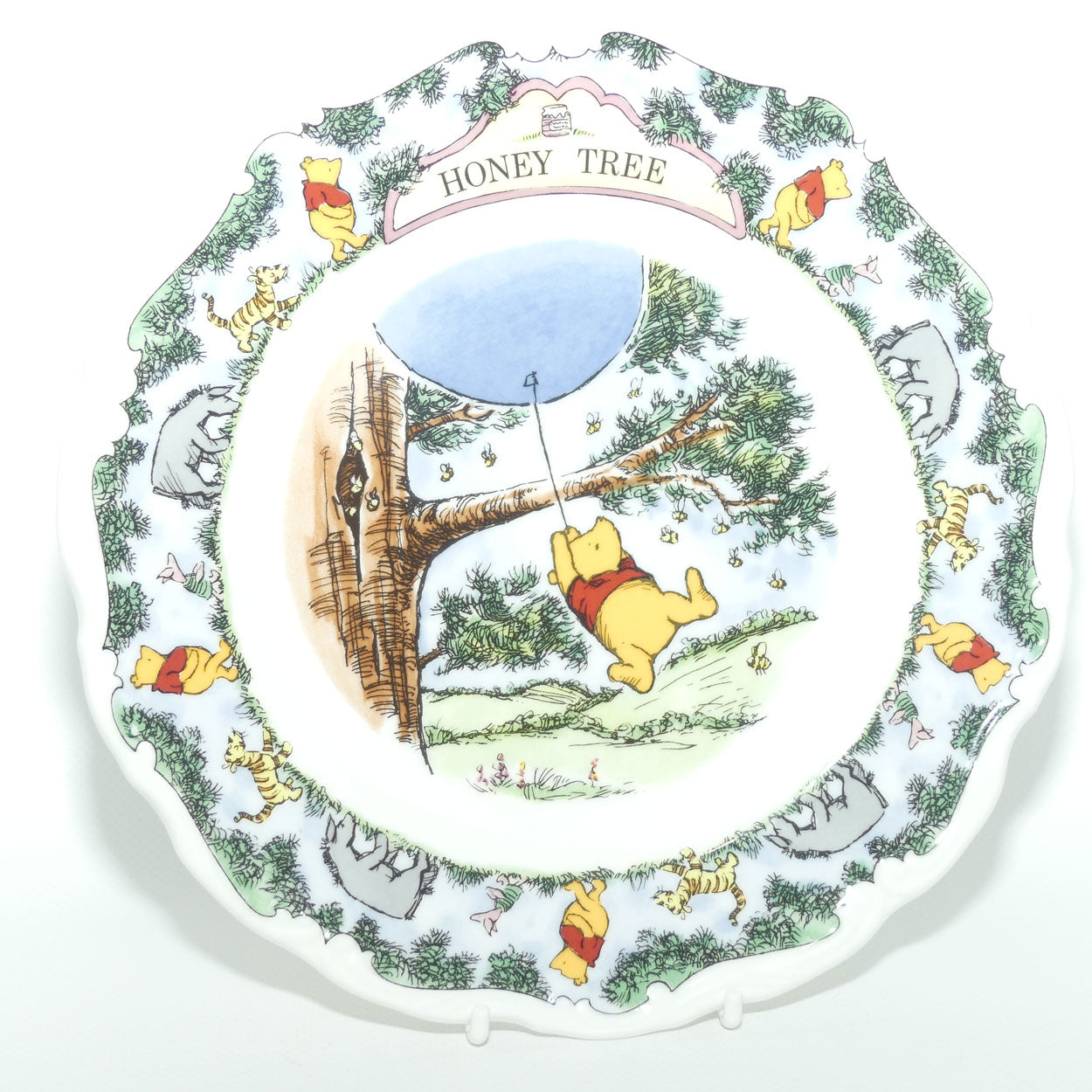 Royal Doulton Winnie the Pooh collection plate | Honey Tree