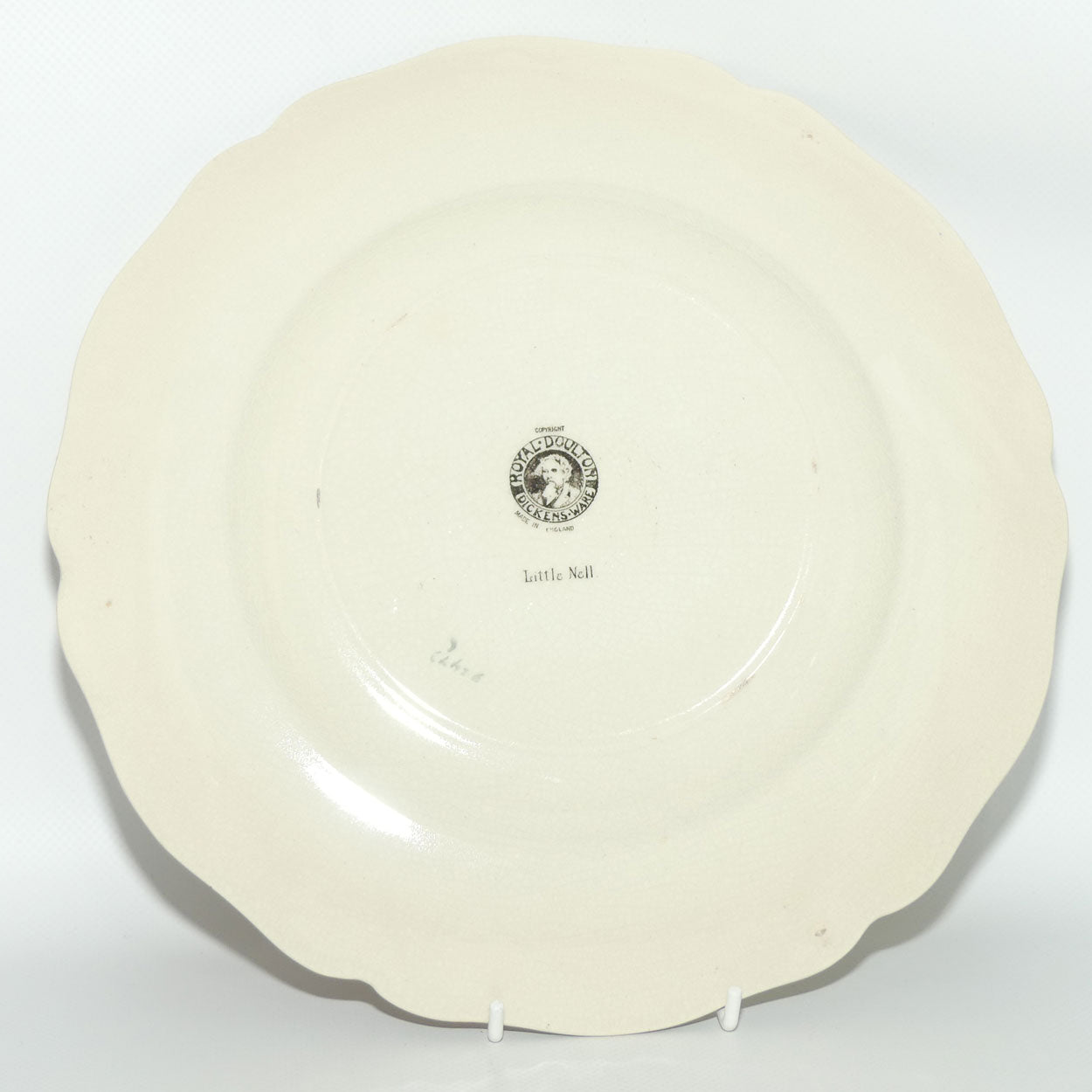 Royal Doulton Dickens Little Nell Leeds shape plate D2973