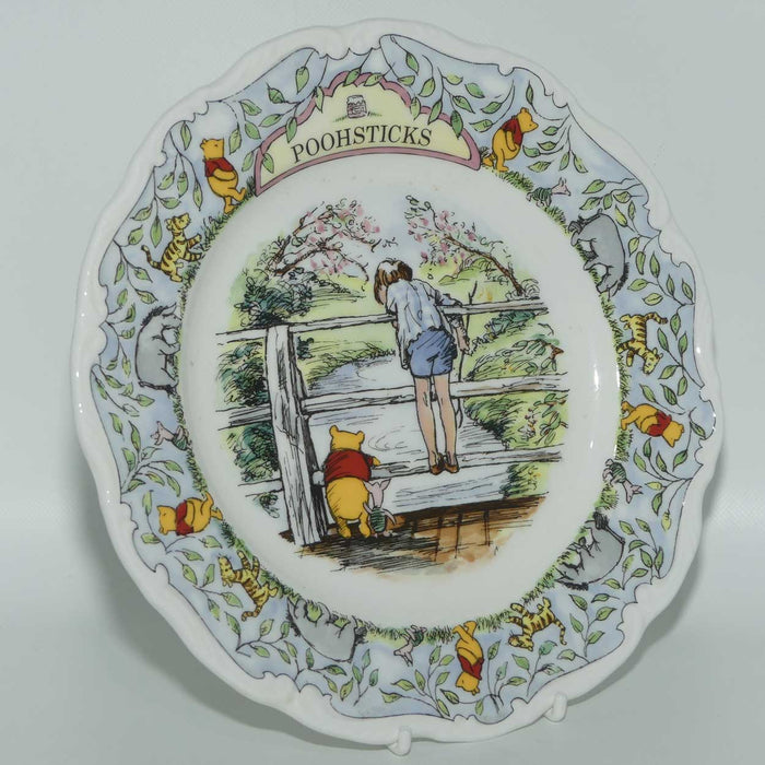 Royal Doulton Winnie the Pooh collection plate | Poohsticks