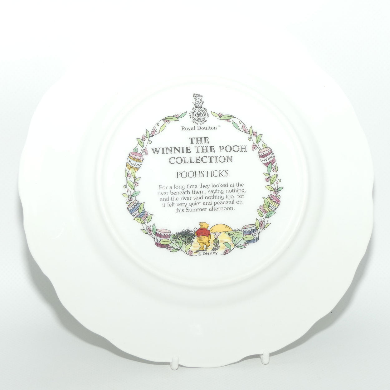 Royal Doulton Winnie the Pooh collection plate | Poohsticks