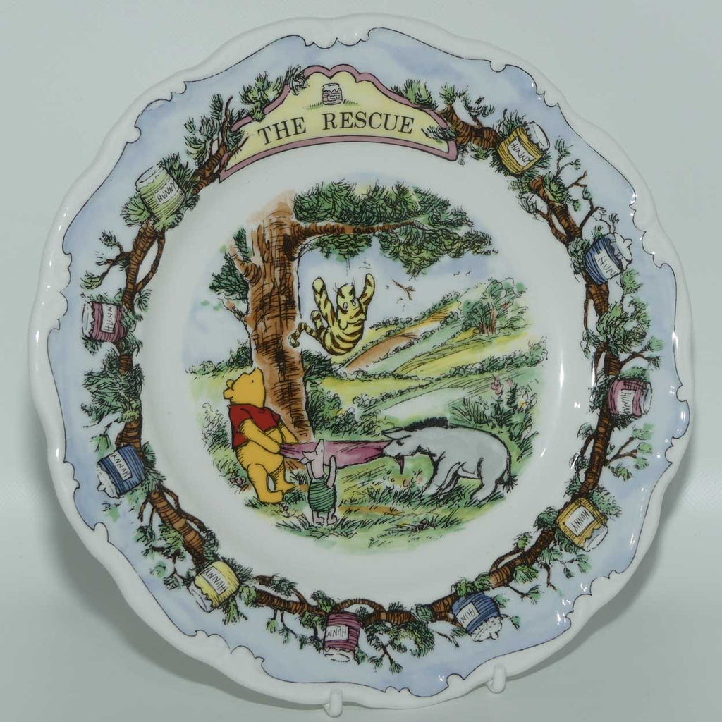 Royal Doulton Winnie the Pooh collection plate | The Rescue