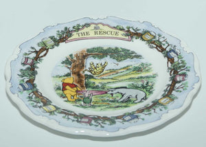 Royal Doulton Winnie the Pooh collection plate | The Rescue