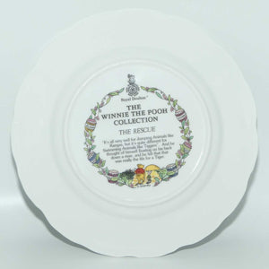 Royal Doulton Winnie the Pooh collection plate | The Rescue