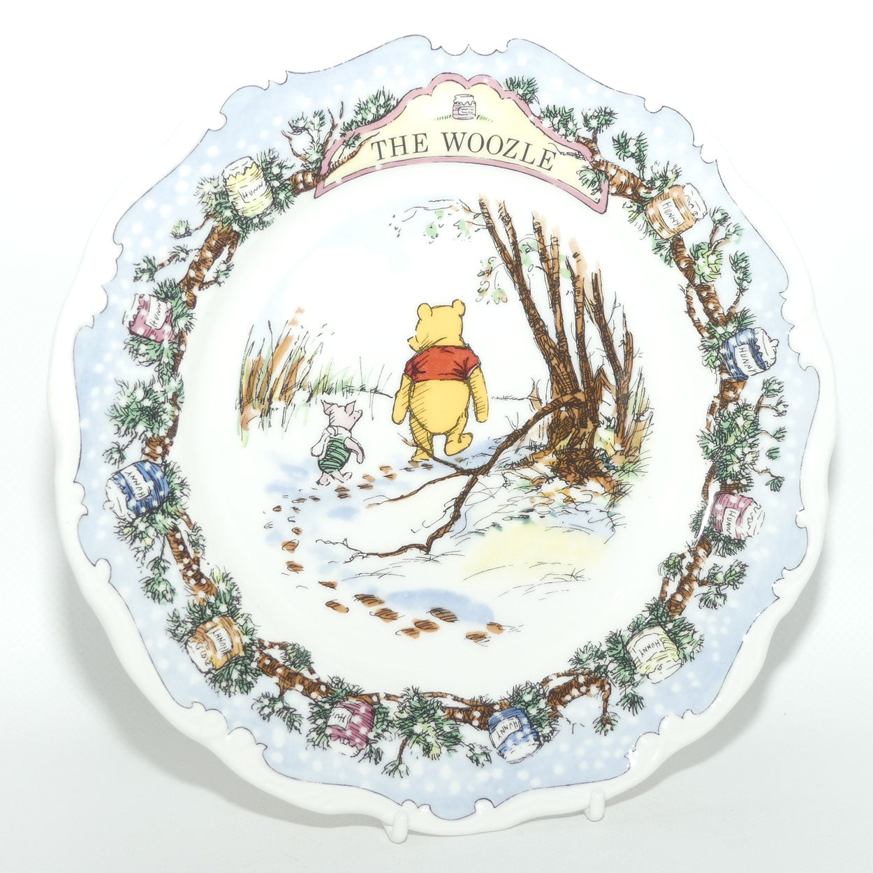 Royal Doulton Winnie the Pooh collection plate | The Woozle