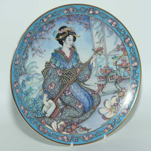 Royal Doulton Flower Maiden plate by Marty Noble | Plum Blossom Maiden | boxed