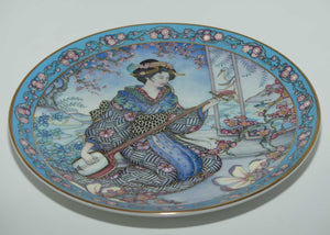 Royal Doulton Flower Maiden plate by Marty Noble | Plum Blossom Maiden | boxed