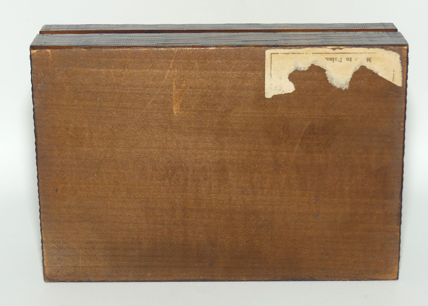 Polish Poker Work Wooden box