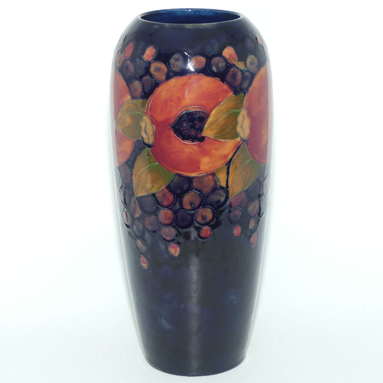 William Moorcroft Pomegranate 101/13 tall vase (Open and Triple Pomegranate)