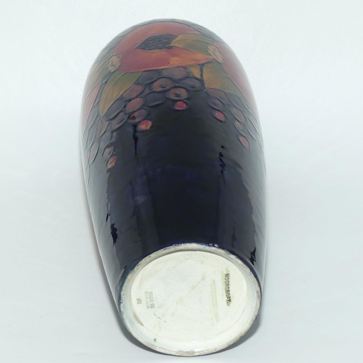 William Moorcroft Pomegranate 101/13 tall vase (Open and Triple Pomegranate)