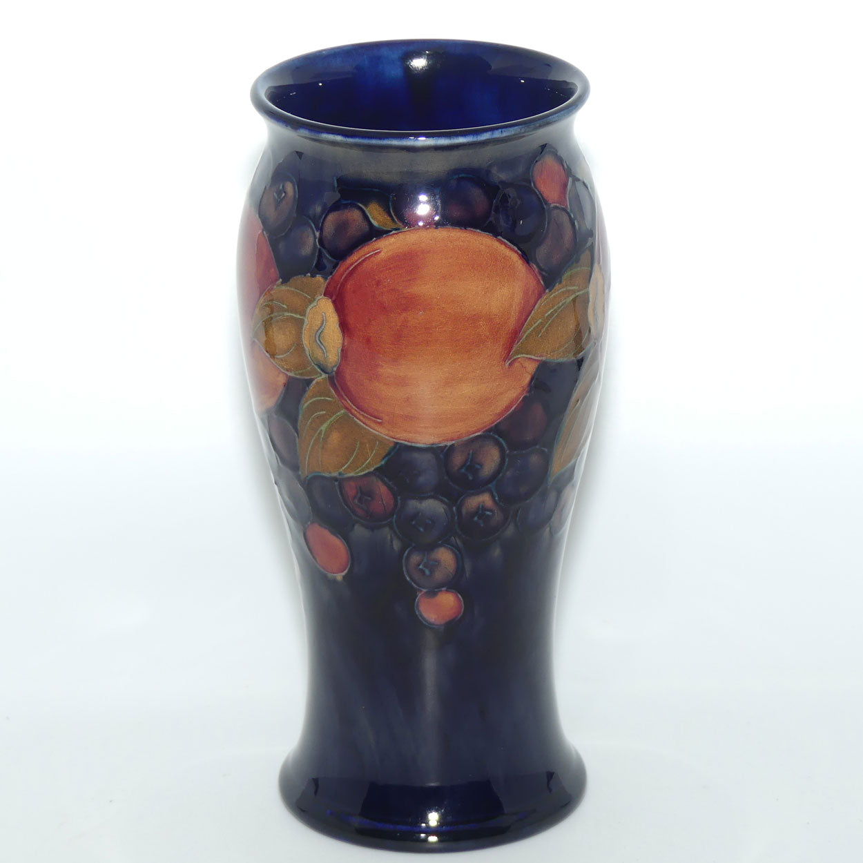 William Moorcroft Pomegranate 6/8 vase #1 (Open Pomegranate)