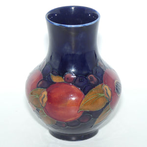 William Moorcroft Pomegranate bulbous shape vase (Open Pomegranate)