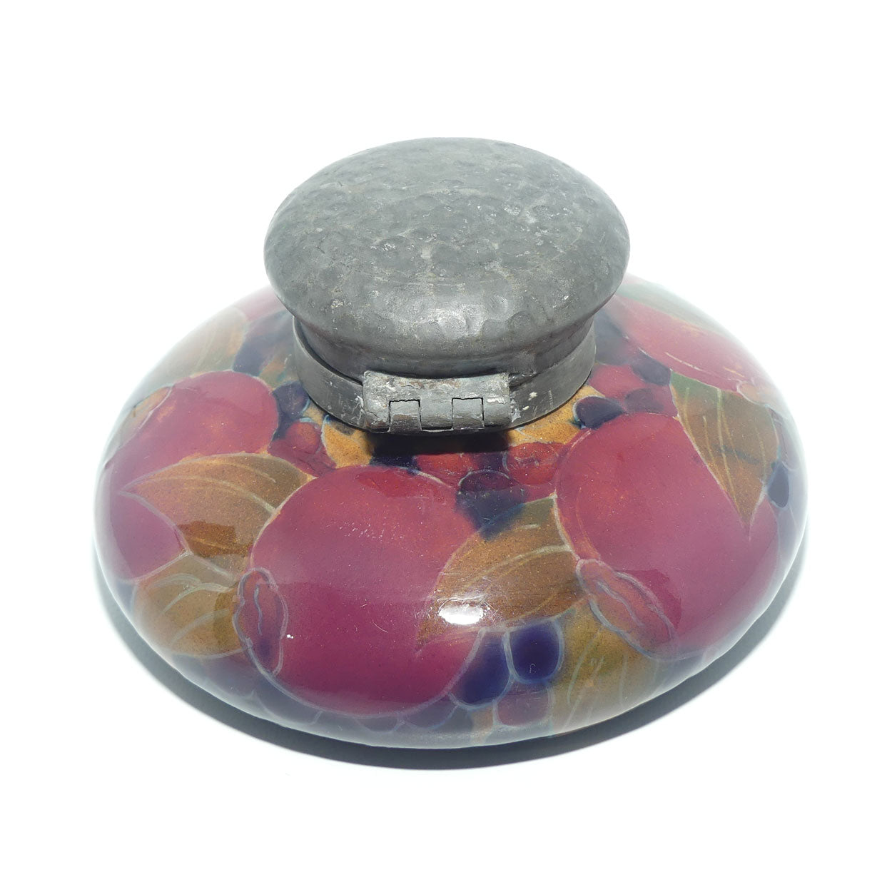 William Moorcroft Pomegranate Ink Well