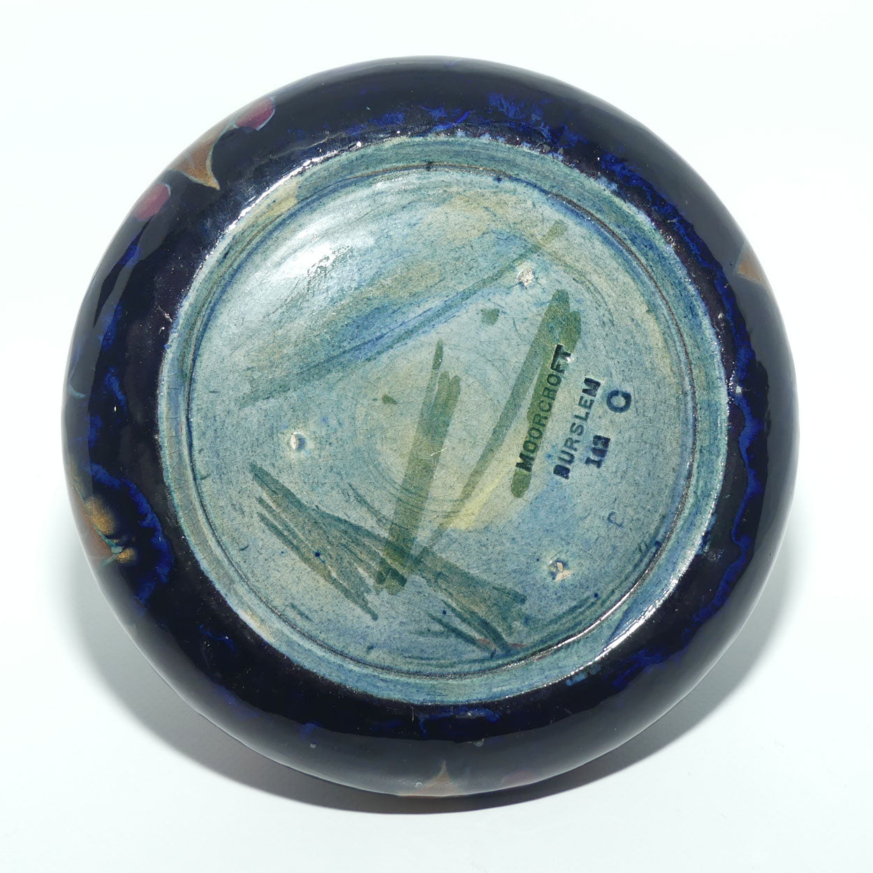 William Moorcroft Pomegranate Ink Well