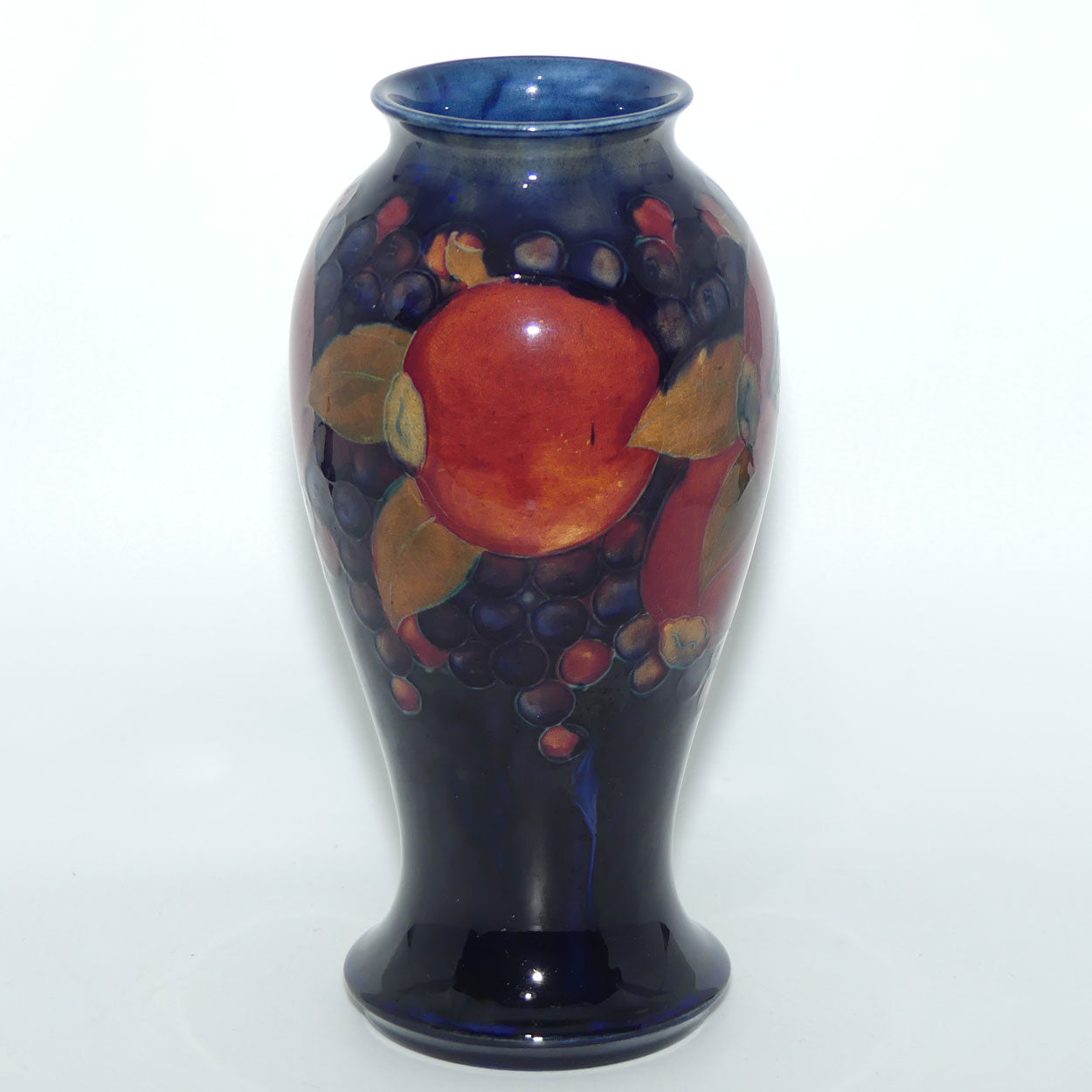 William Moorcroft Pomegranate tall M45 vase | Open Pomegranate 