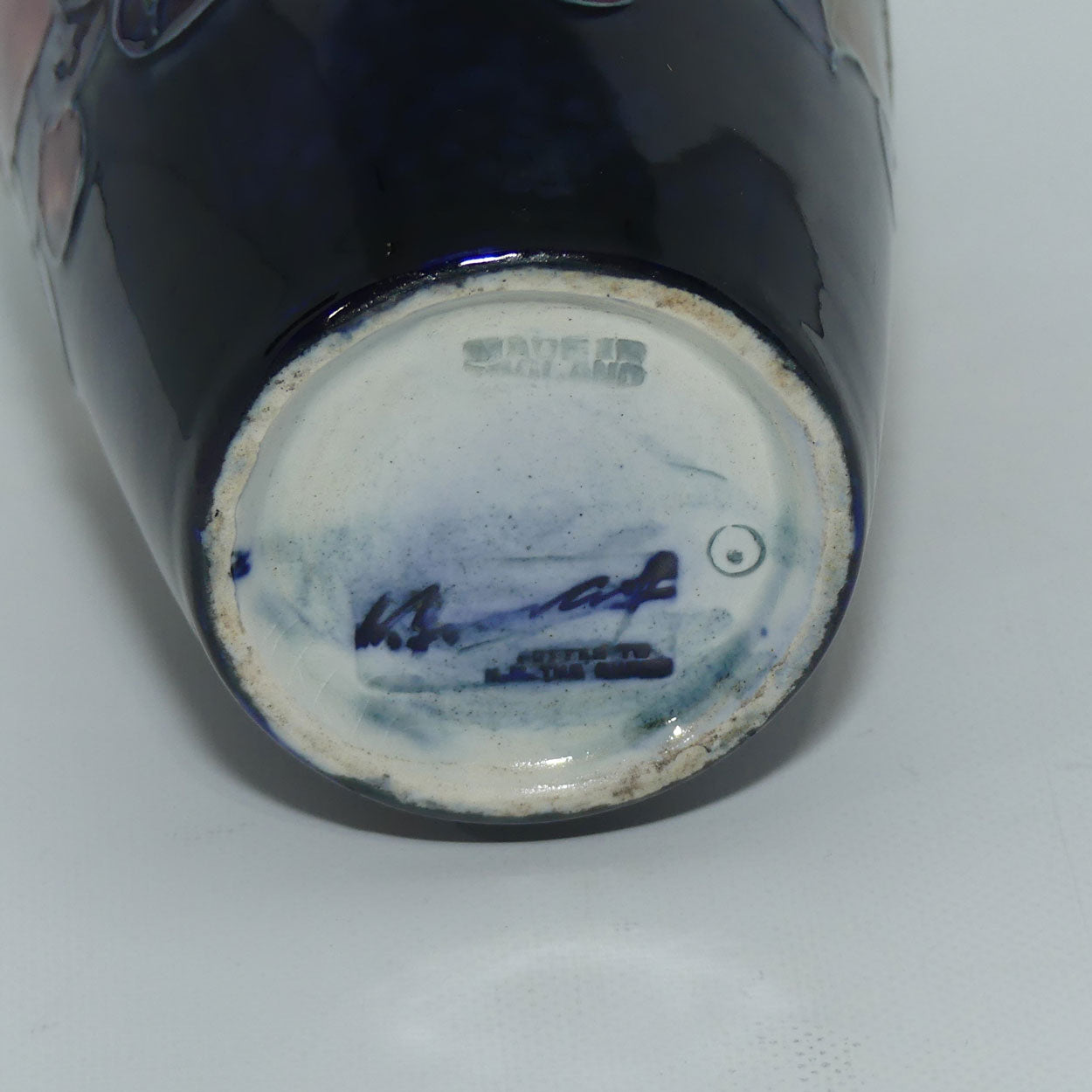 William Moorcroft Pomegranate smaller size vase (Open Pomegranate)