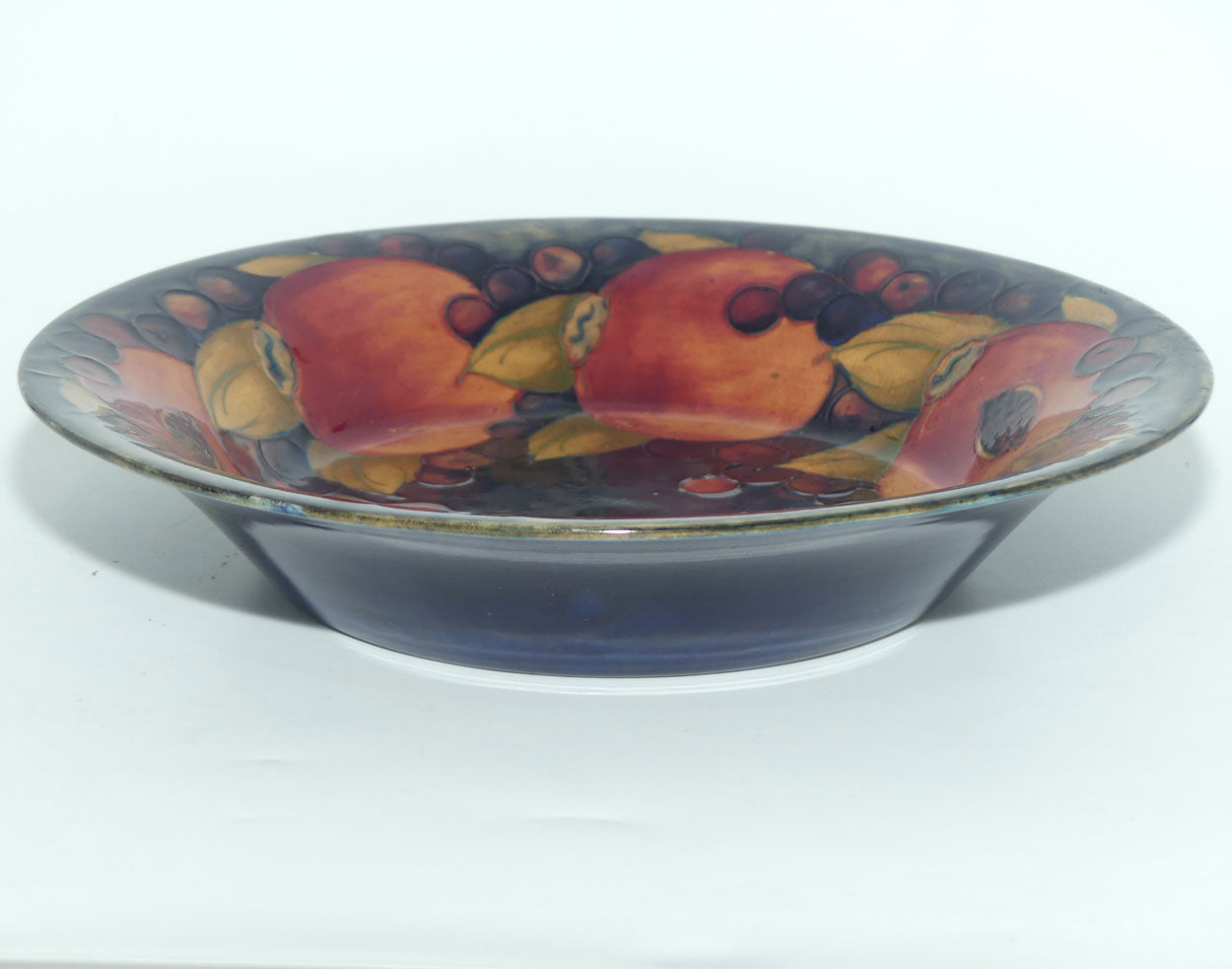 William Moorcroft Pomegranate wide bowl c.1918-1926