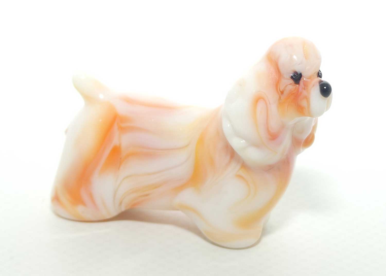 Fine quality Russian Lampwork Glass Poodle