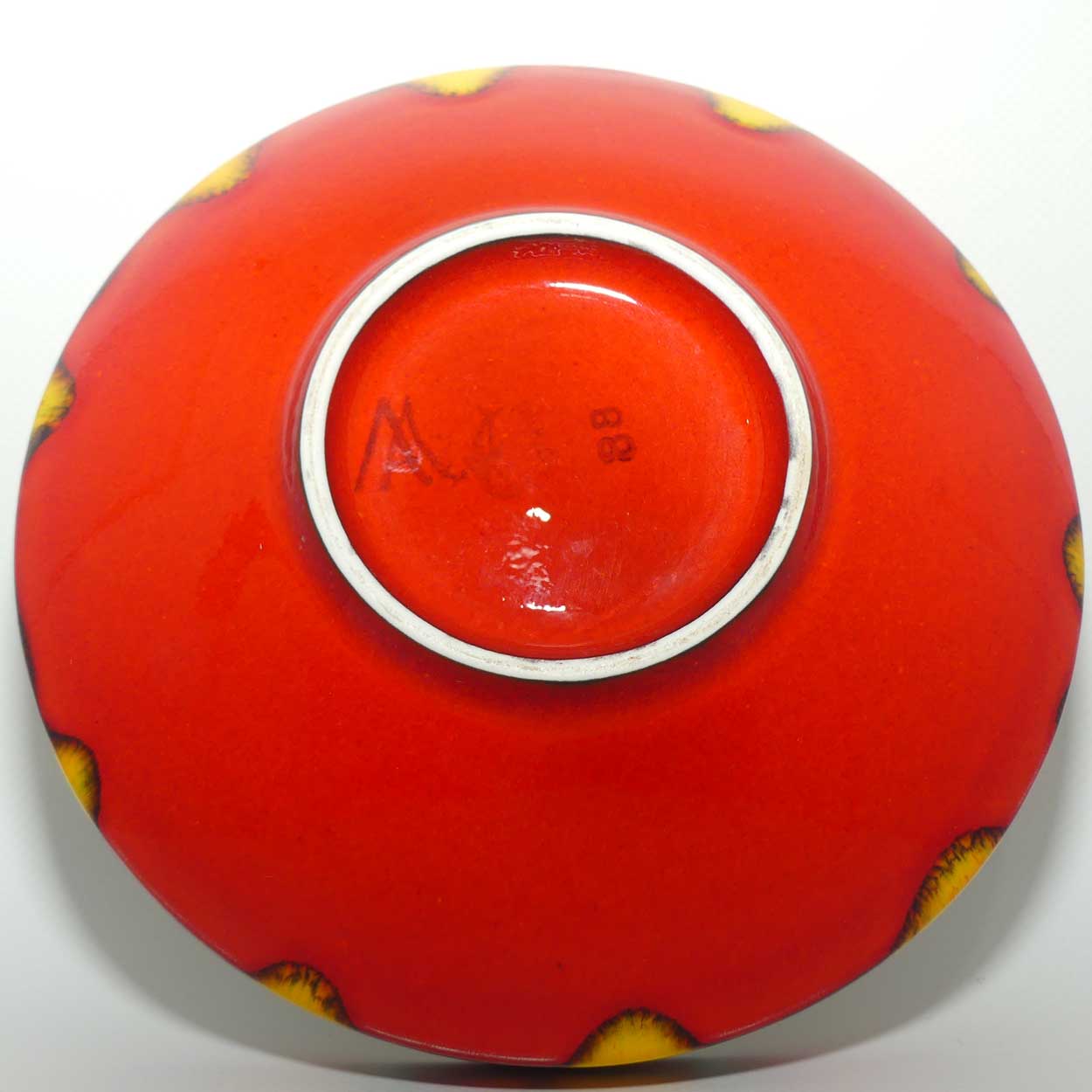 Poole Pottery Colourful Delphis design Mid Century bowl | Shape 88