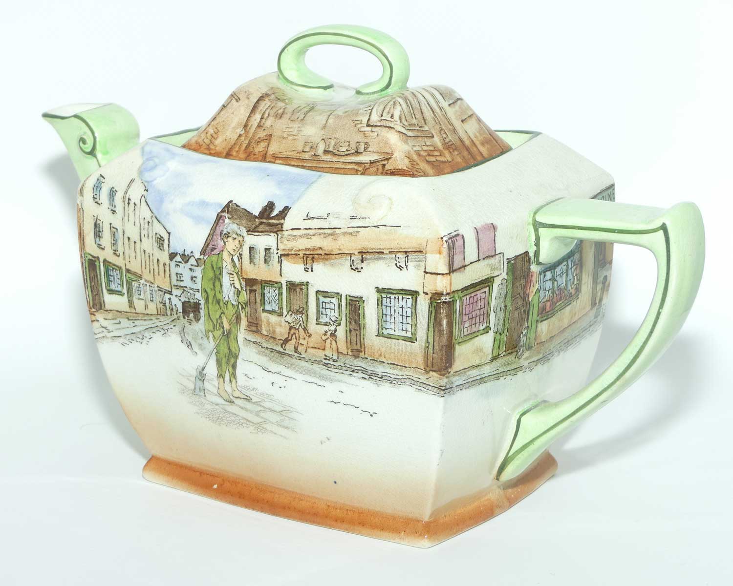 Royal Doulton Dickens Poor Jo teapot D2973 | Friar shape