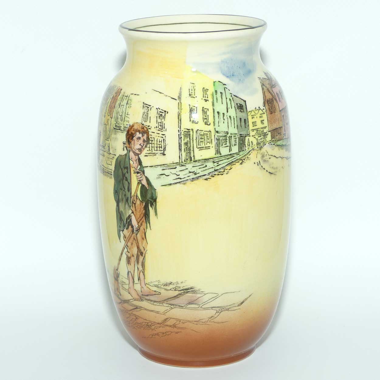 Royal Doulton Dickens Poor Jo large vase D5175 | Shape 7995