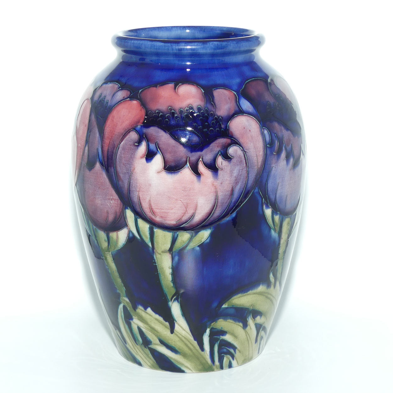 William Moorcroft Poppies 276/9 vase (Large Poppies)