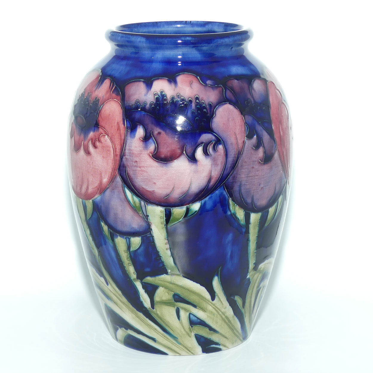 William Moorcroft Poppies 276/9 vase (Large Poppies)