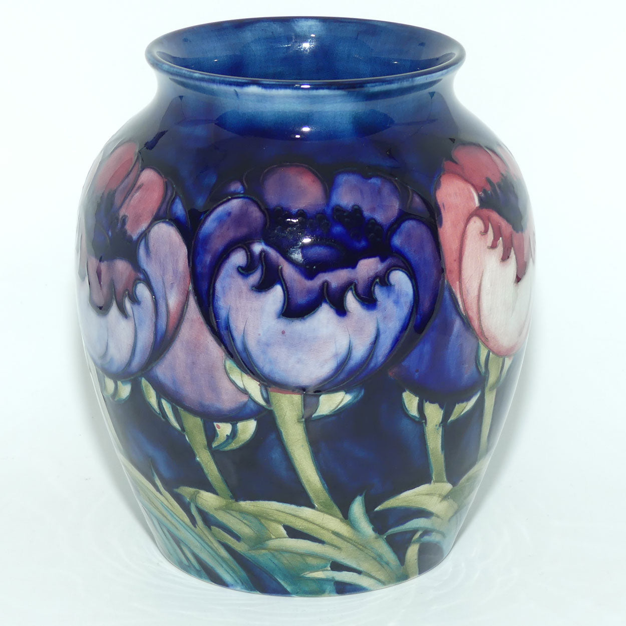 William Moorcroft Poppies 291/7 vase #1 (Large Poppies)