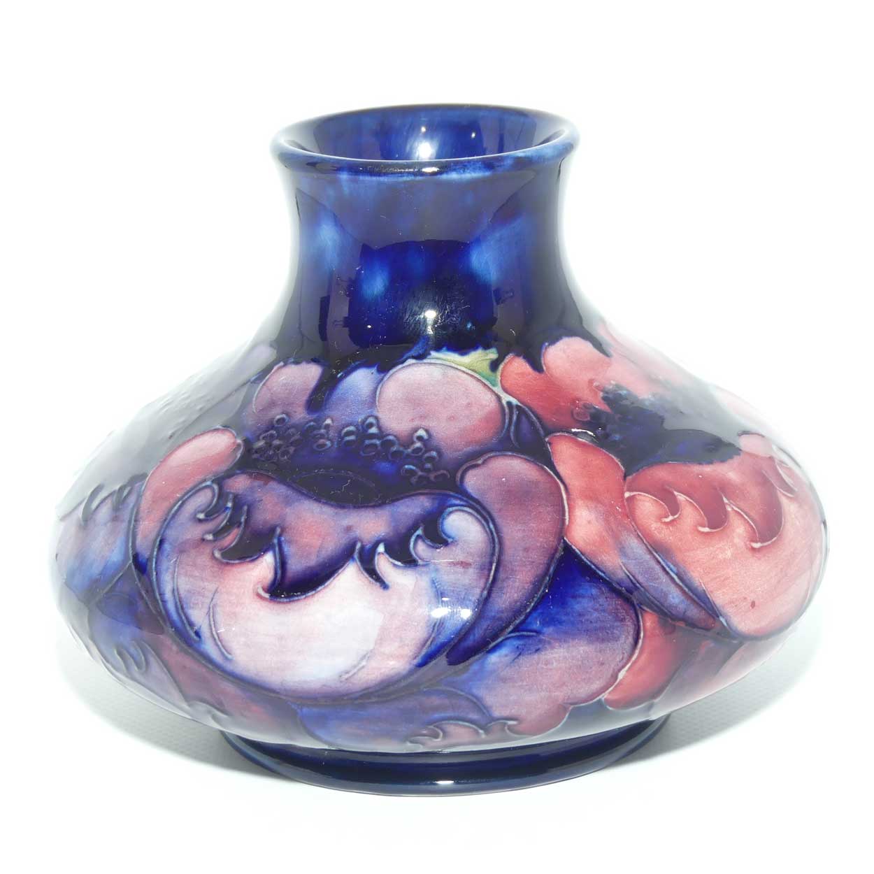William Moorcroft Poppies vase | Shape 32/6 | Large Poppies & Full Signature