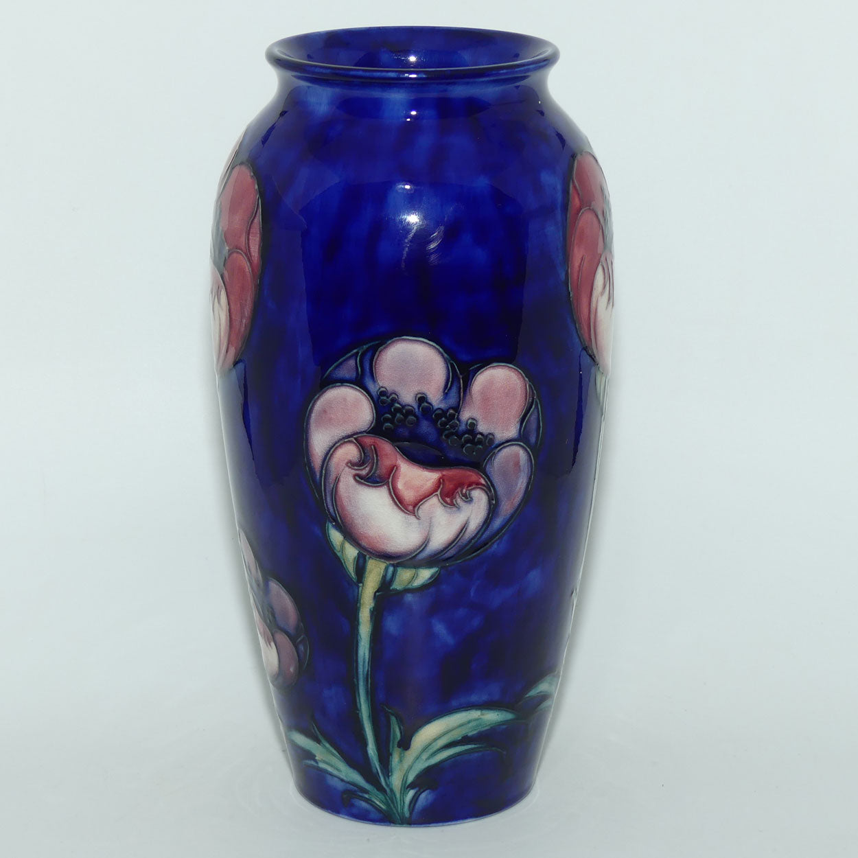 William Moorcroft Poppies tall vase (Large Poppies) #1