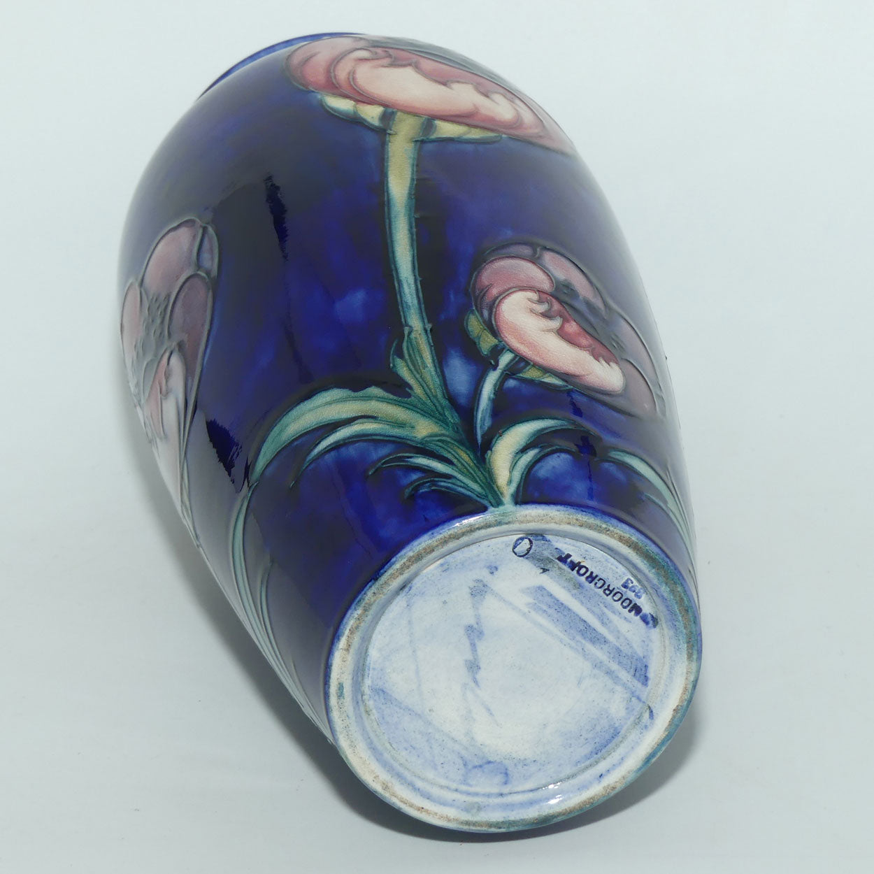 William Moorcroft Poppies tall vase (Large Poppies) #1