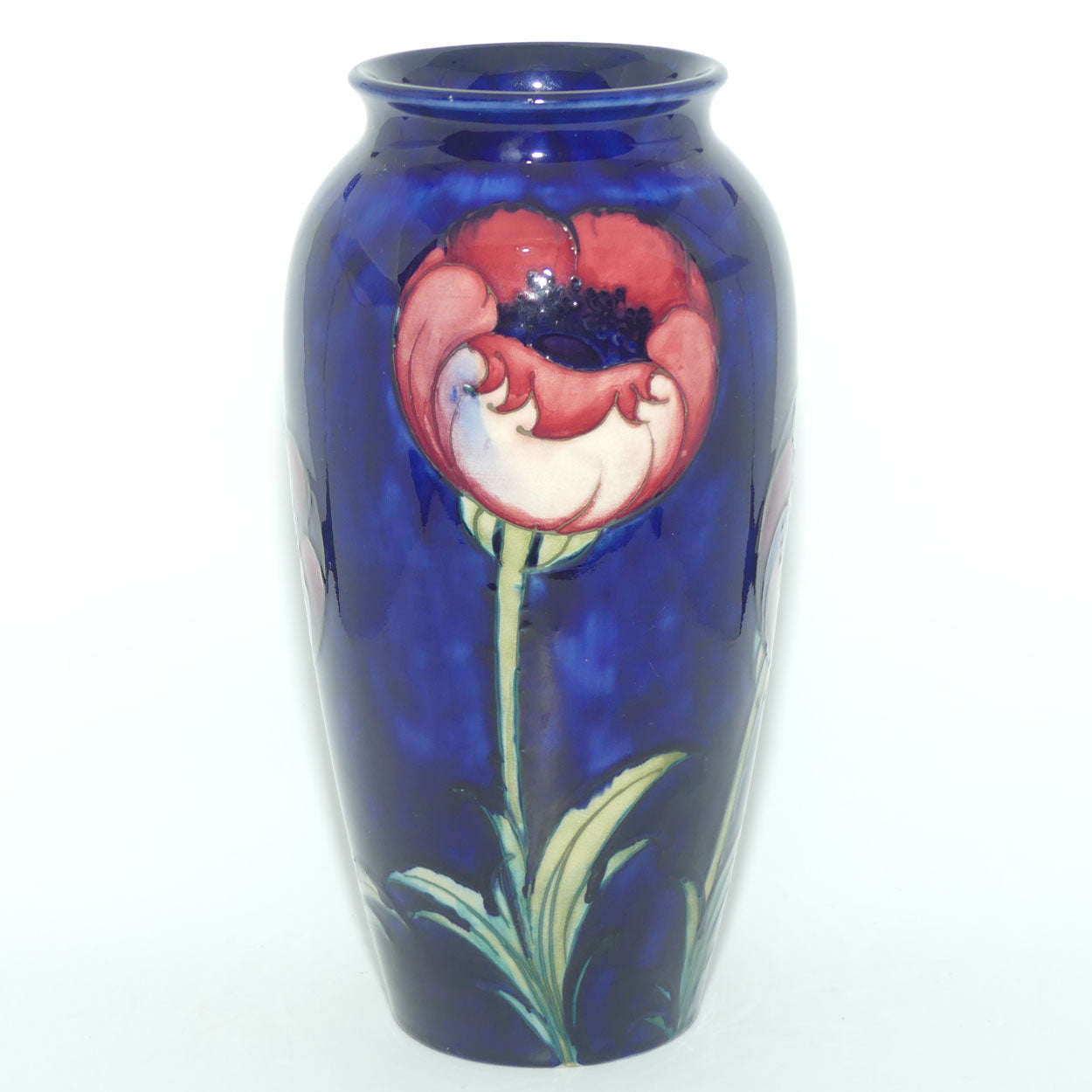 William Moorcroft Poppies tall vase (Large Poppies) #2