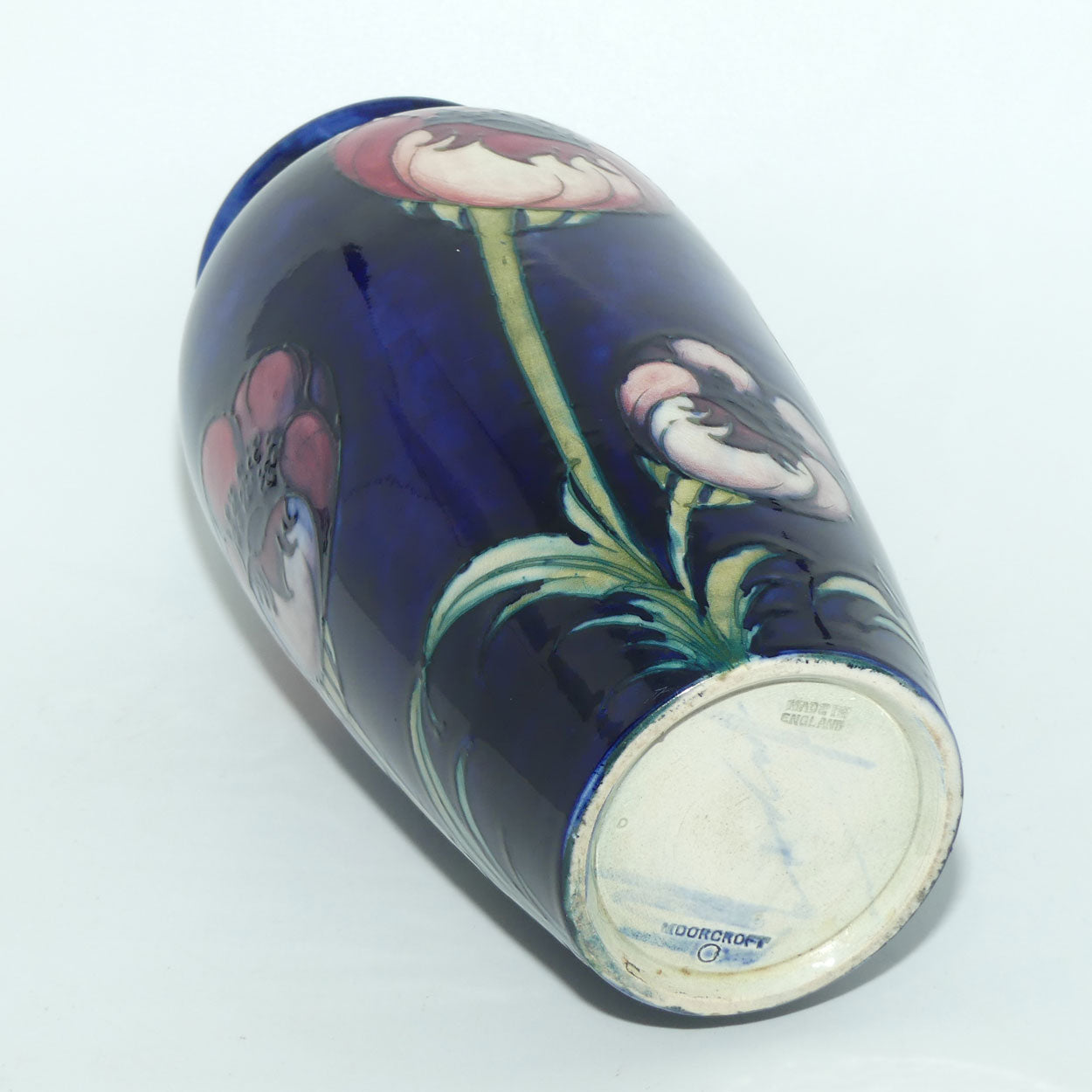 William Moorcroft Poppies tall vase (Large Poppies) #2