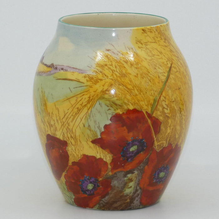 Royal Doulton Poppies in a Cornfield ovoid vase D5097
