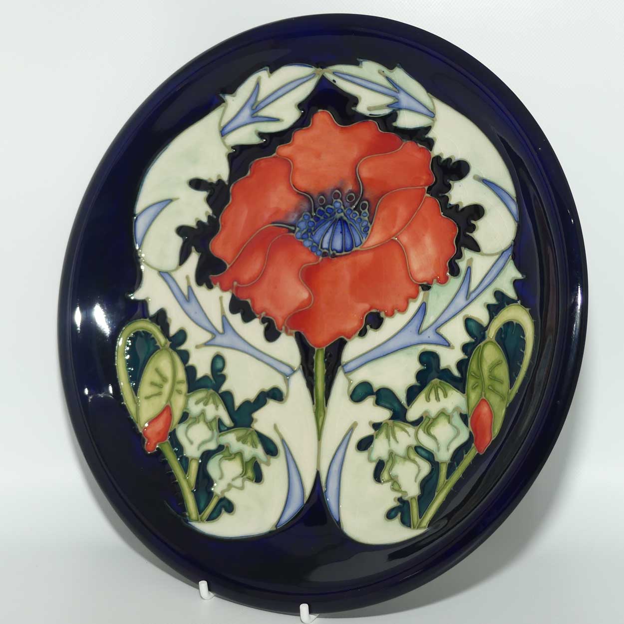 Moorcroft Poppy 783/10 plate