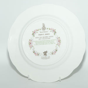 Royal Doulton Brambly Hedge Giftware | Poppy's Babies plate | 20cm