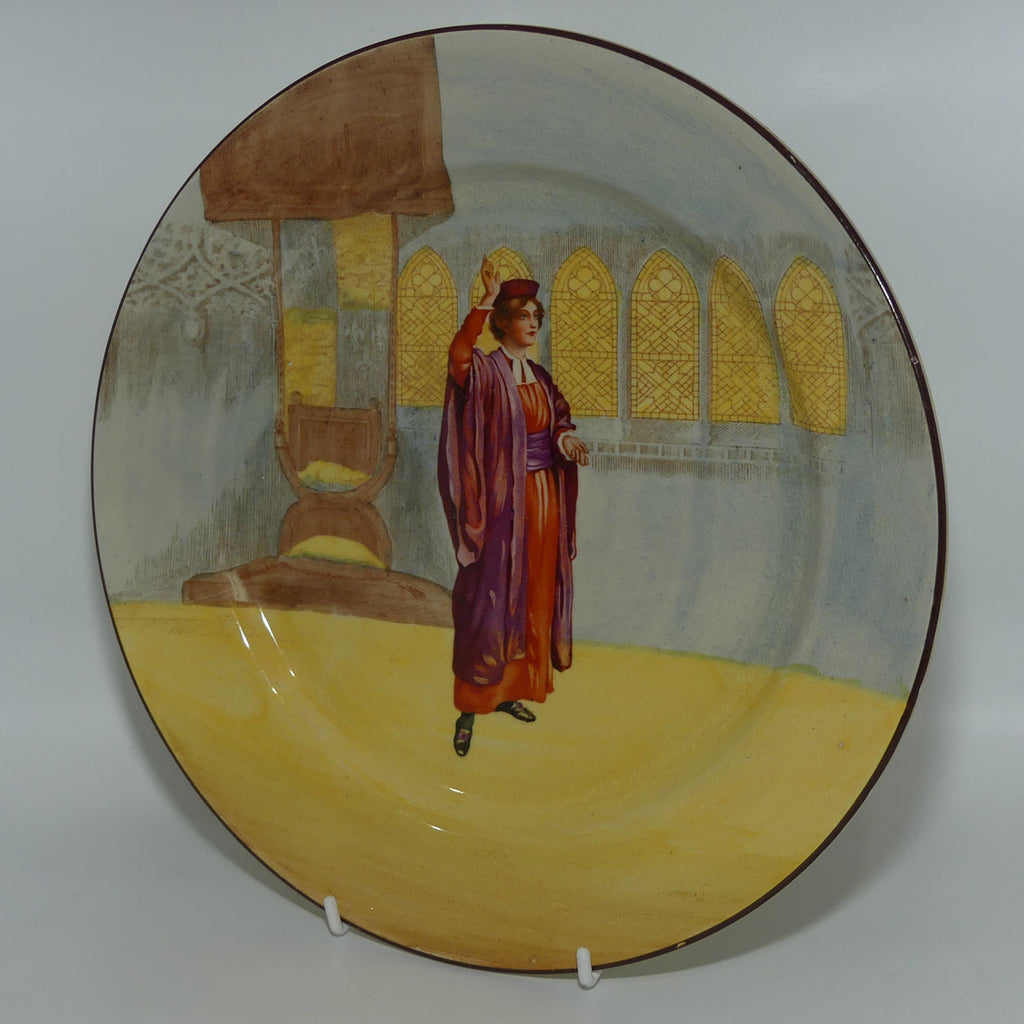 Royal Doulton Shakespearean Portia plate D3596