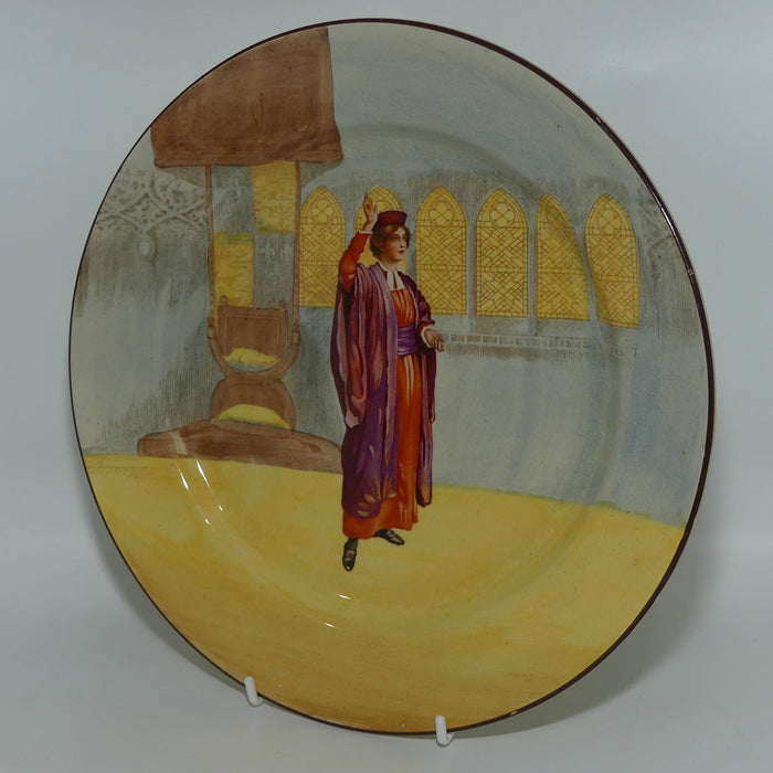 Royal Doulton Shakespearean Portia plate D3596