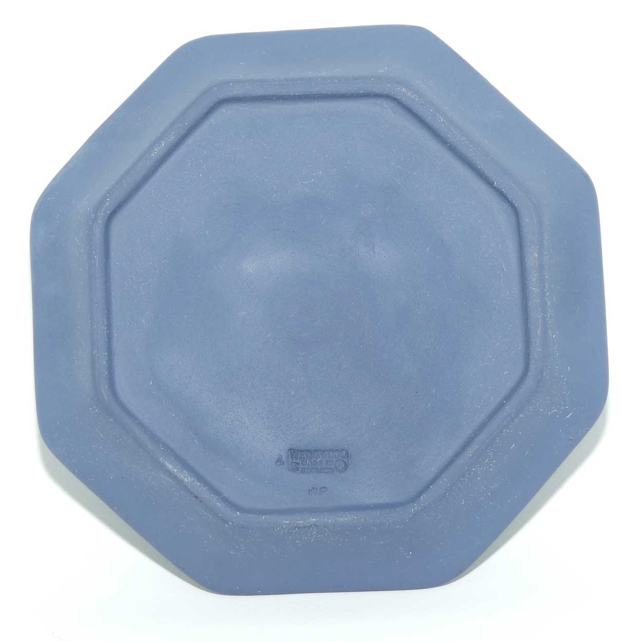 Wedgwood Jasper | White on Portland | Maidens Watering Pegasus octagonal tray | no box