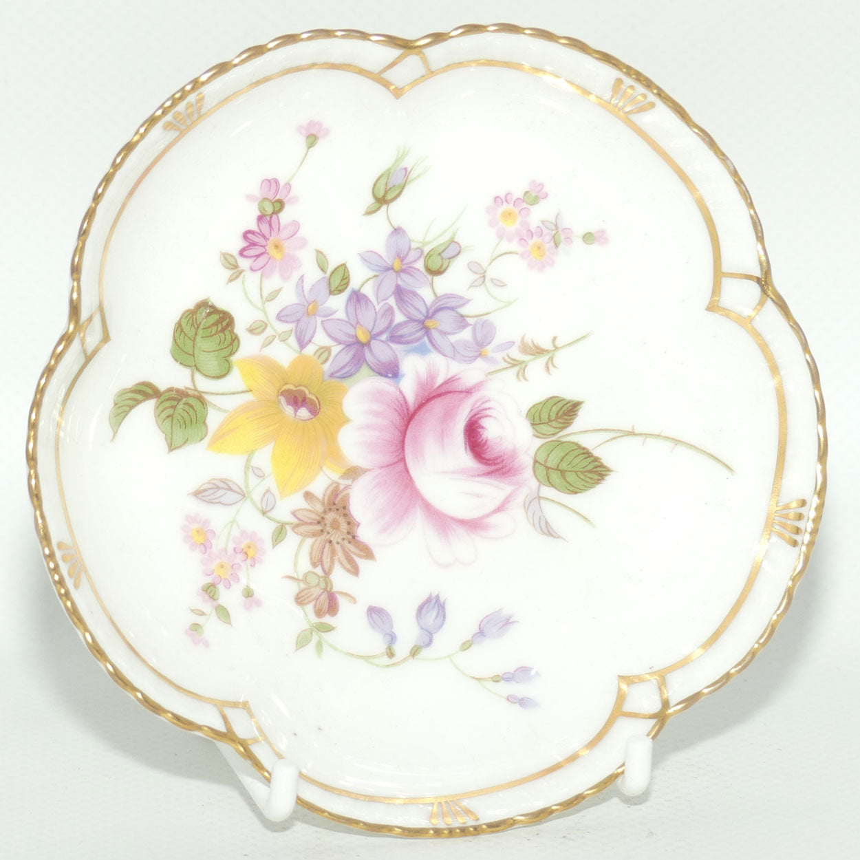 Royal Crown Derby Derby Posies butter or jam dish