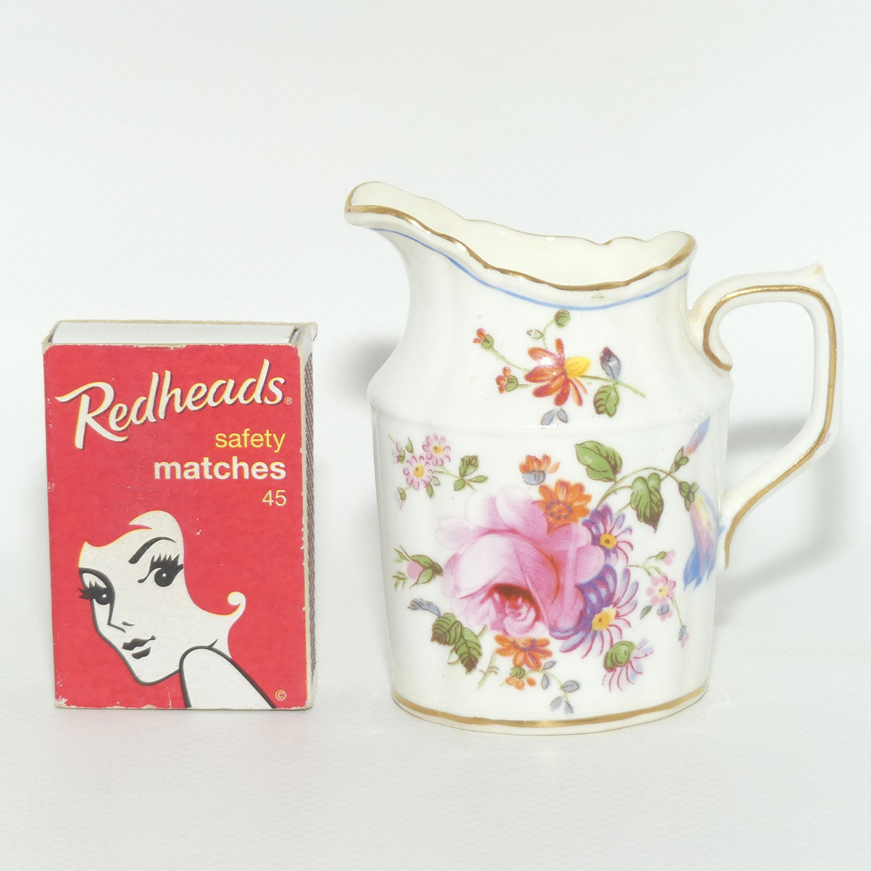 Royal Crown Derby Derby Posies Cream Jug | Oval Shape