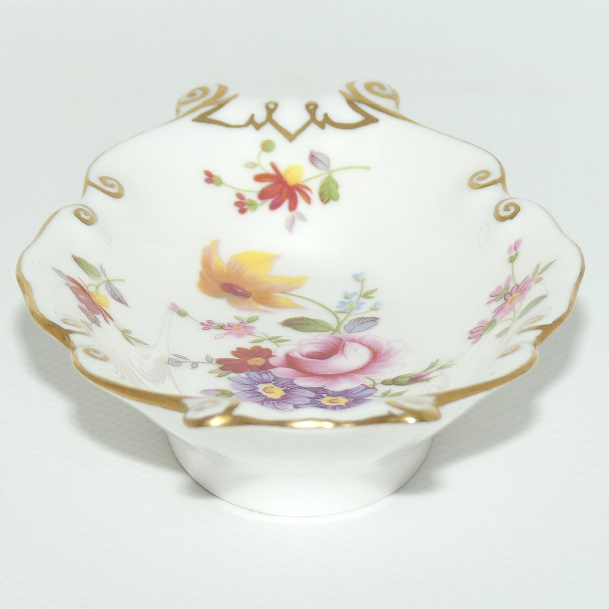 Royal Crown Derby Derby Posies Twin Handle  Oval Dish