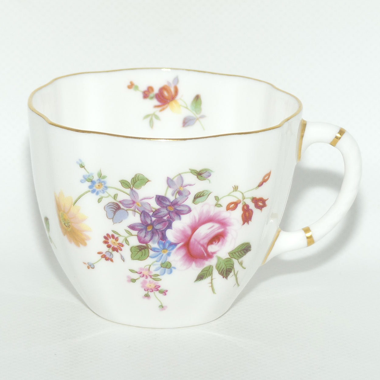 Royal Crown Derby Derby Posies tea trio