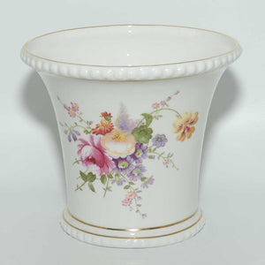 Royal Crown Derby Derby Posies vase | Ribbed Edge