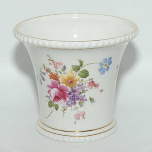 Royal Crown Derby Derby Posies vase | Ribbed Edge