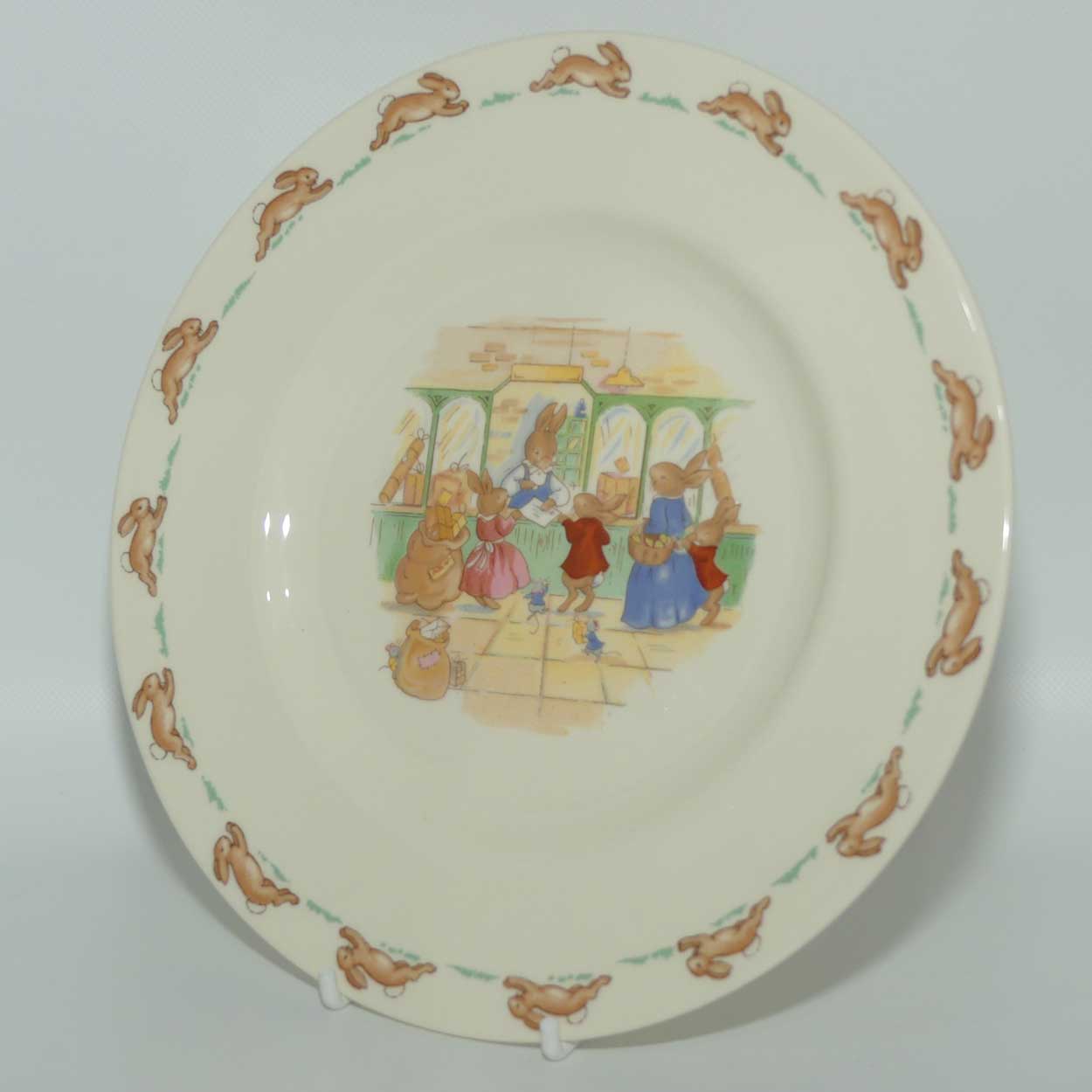 Royal Doulton Bunnykins Tableware Posting Letters plate | 20cm | original box