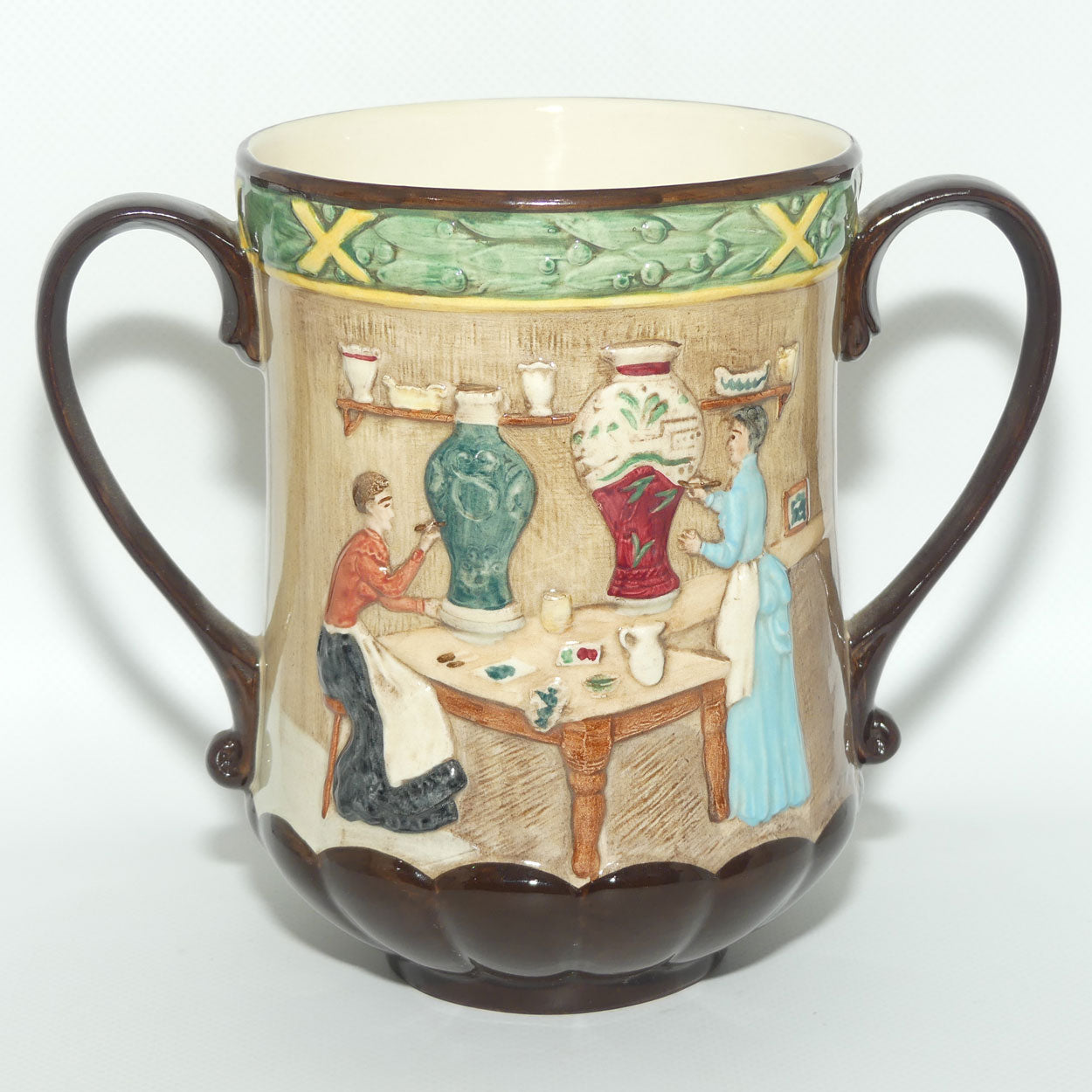 Royal Doulton Pottery in the Past Loving Cup | #1